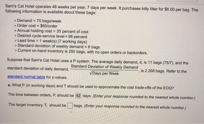 please help.. will rate quick Sam's Cat Hotel