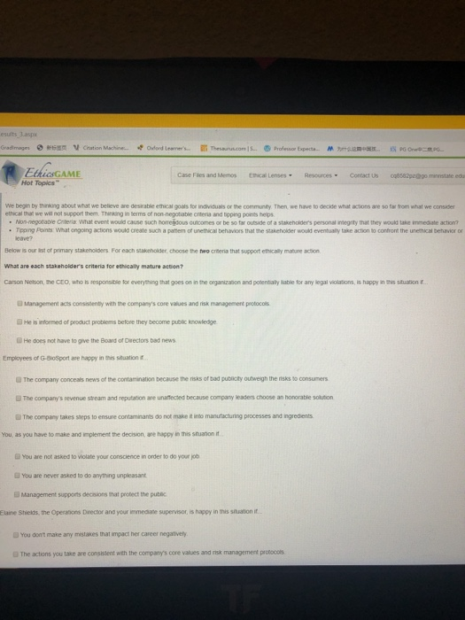 EtkicsGAME Hot Topics Case Fies and E c os e We