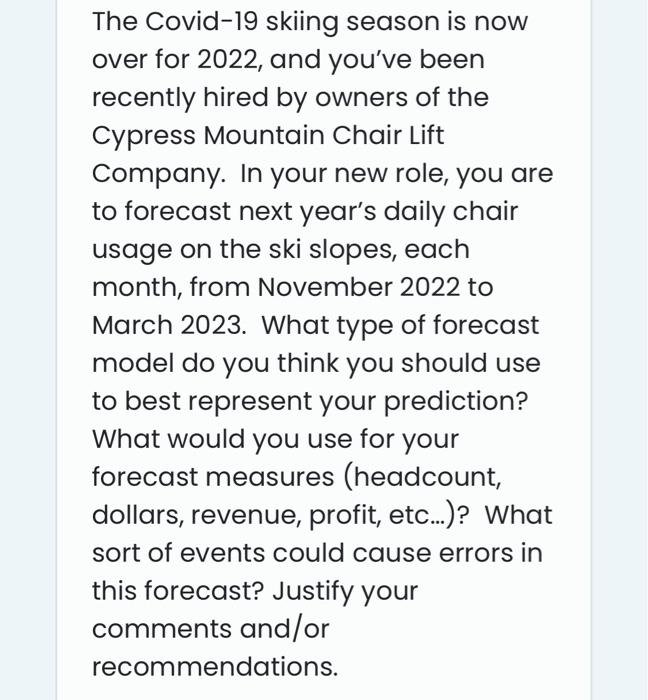 can u answer second part. what would you use for