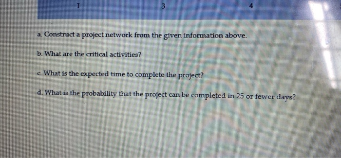 please answer all parts 1. Building a backyard