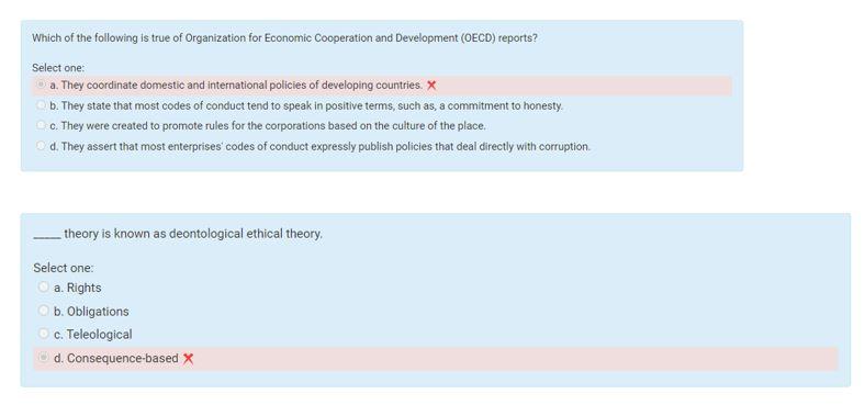 Which of the following is true of Organization