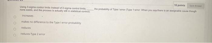 Using 3-sigma controllimits instead of 2-signa