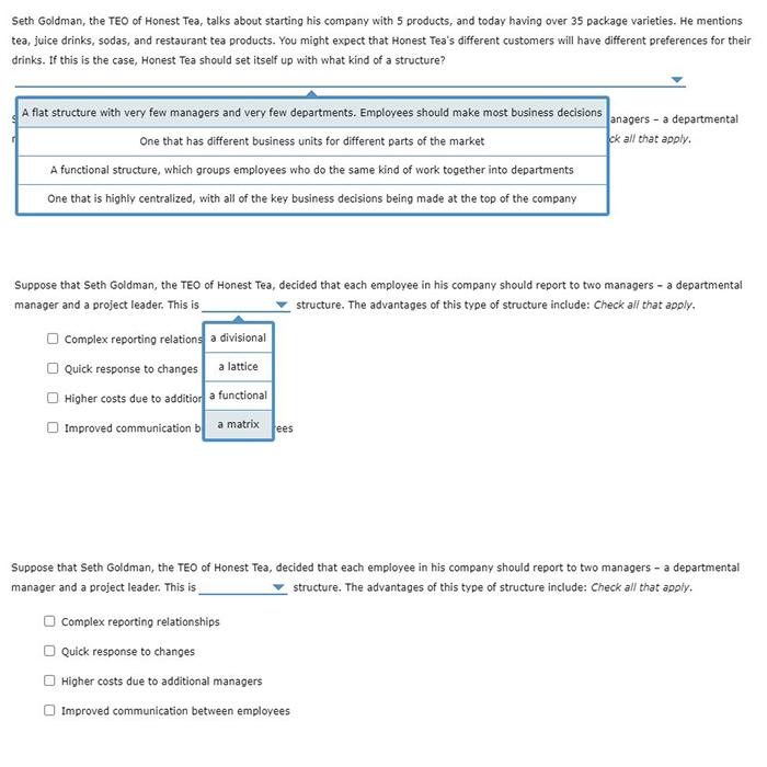 Seth Goldman, the TEO of Honest Tea, talks about