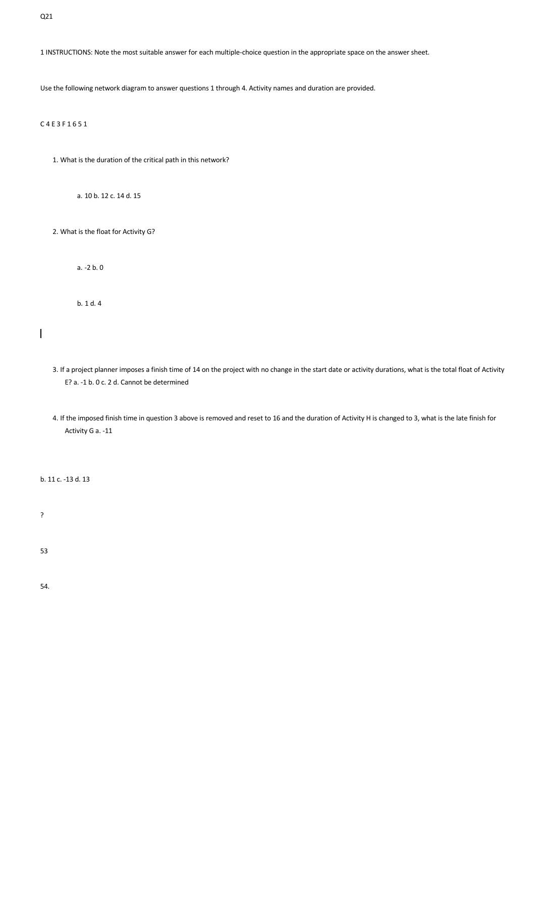 explanation is important thank you Q21 1