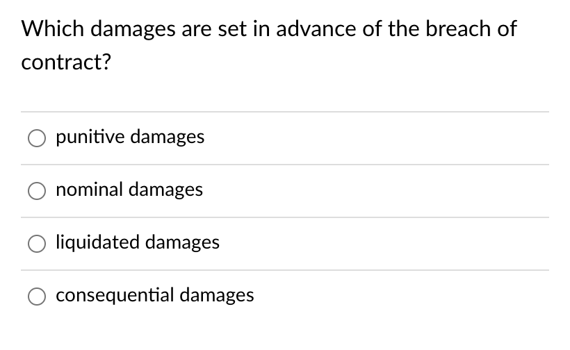 Please answer these 4 questions for Business LAW