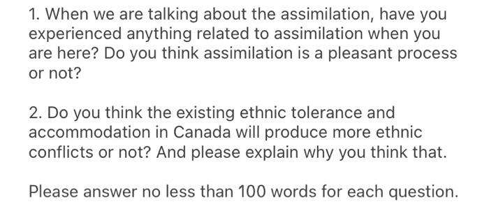 do it asap 1. When we are talking about the