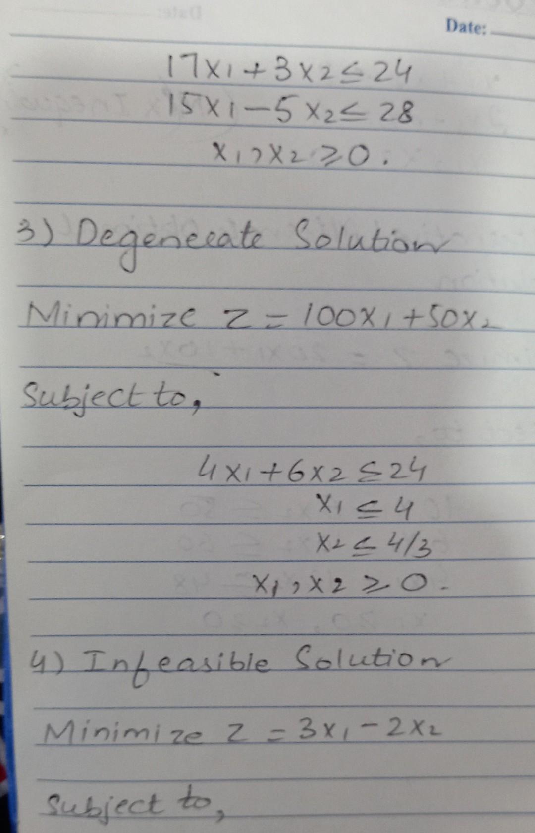 Please solve all the five parts of problems using