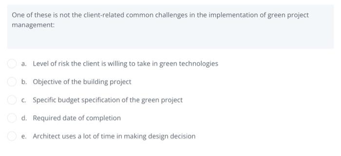One of these is not the client-related common