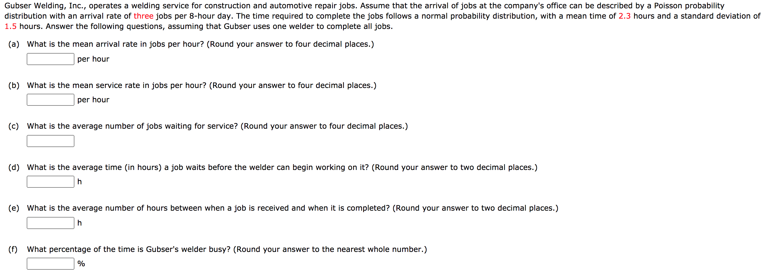 Gubser Welding, Inc., operates a welding service