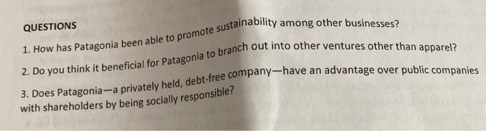 with shareholders by being socially responsible?