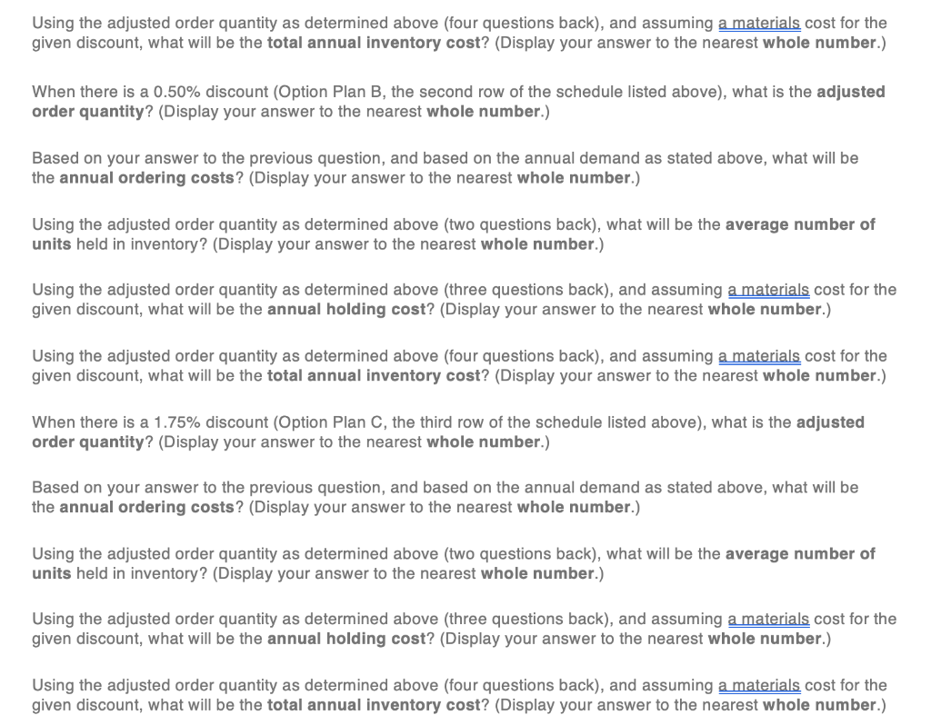 I have a huge favor...could someone solve these