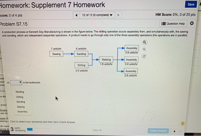 Homework: Supplement 7 Homework Save core: 0 of 4