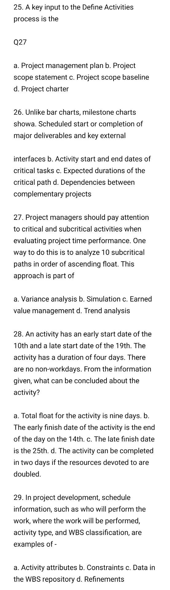 explanation for each part is important 25. A key
