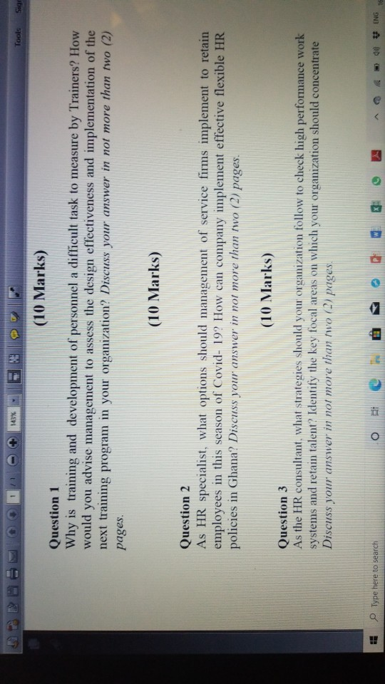 why is training and development of personal a