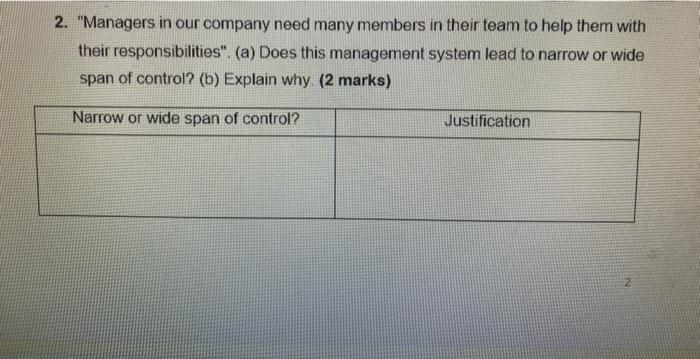 Question 1: Mini Case (6 Marks): Hi, my name is