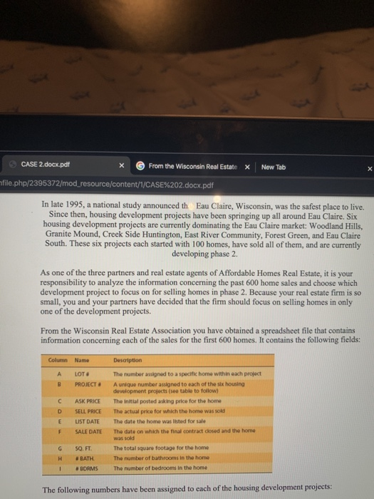 please help! like super asap CASE 2.docx.pdf X