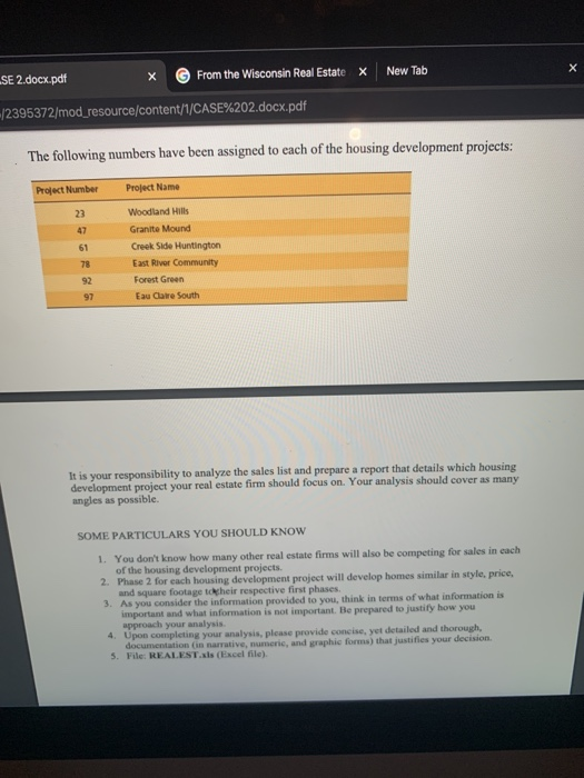 please help! like super asap CASE 2.docx.pdf X