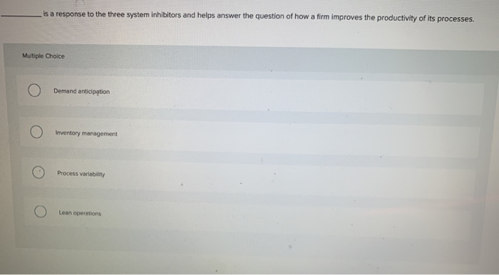 32 is a response to the three system inhibitors