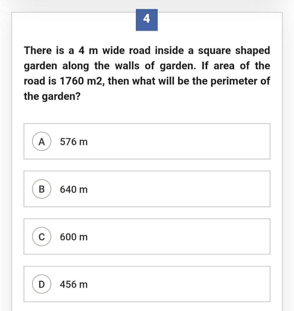 Operations Management 4 There is a 4 m wide road