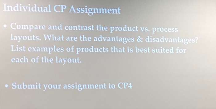 what is thw difference between a product layout