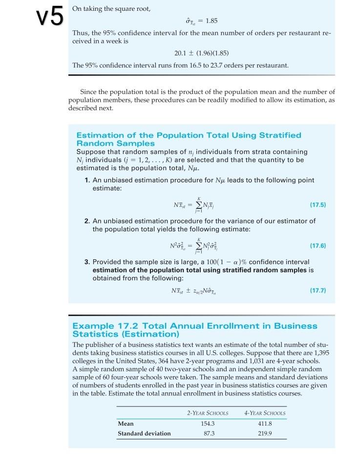 v5 On taking the square root, @r, = 1.85 Thus,