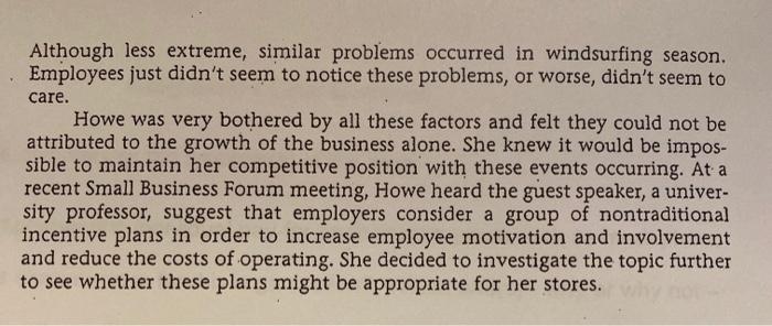 Read the case and then answer the 5 questions.