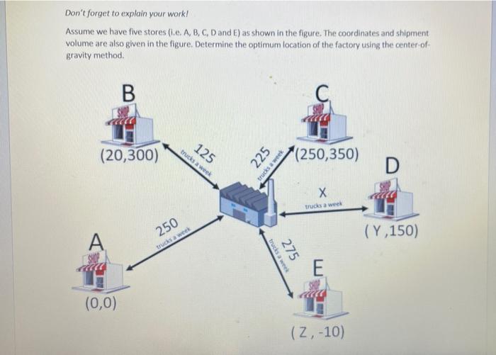 Don't forget to explain your work! Assume we have