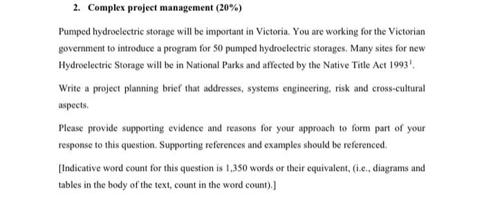 1. Business case, answer either Option A or