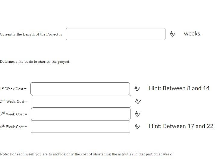 Question 3 (11 points) 12 Activity 1-2 2-5 5-7