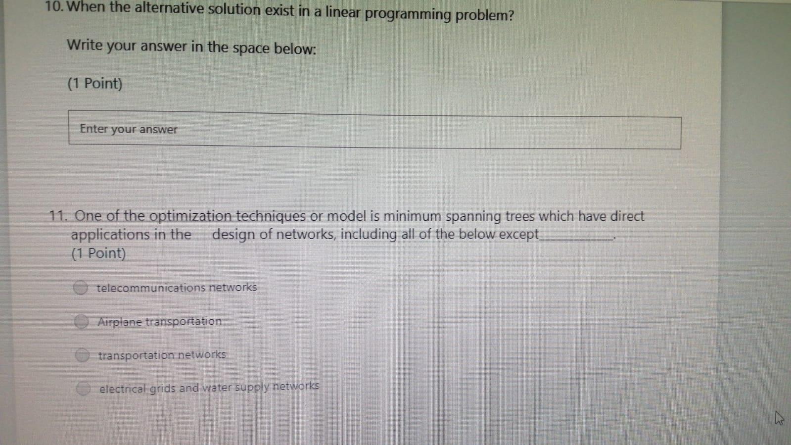 8. The duality problems may be viewed from either