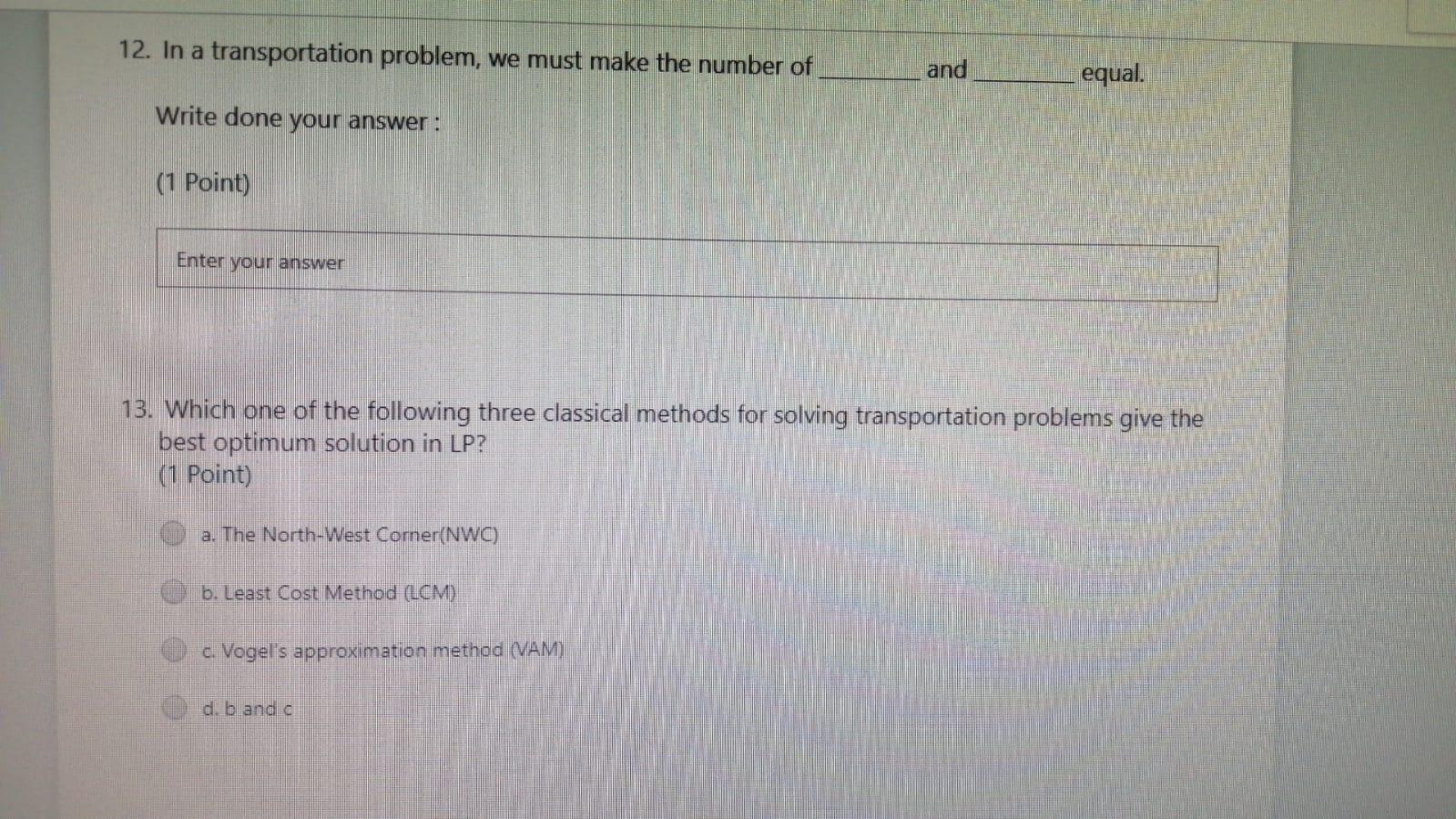 8. The duality problems may be viewed from either