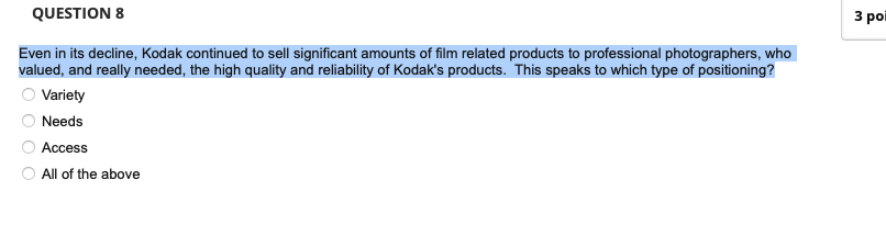 Even in its decline, Kodak continued to sell