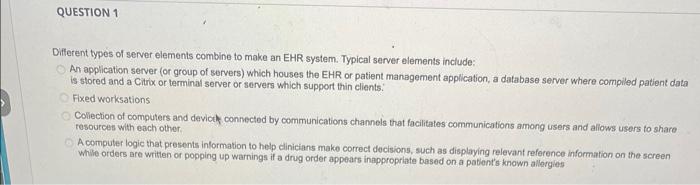 help please both questions. QUESTION 4 Select the