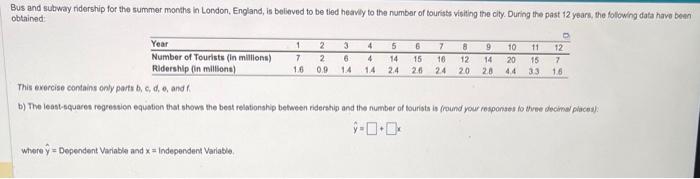 This exercise contains only parts b, c, d, 0 ,