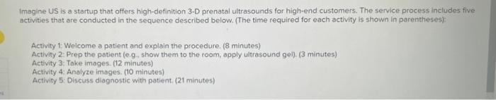 Imagine US is a startup that offers