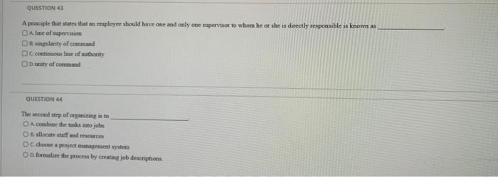 QUESTION employees specting knowledge management