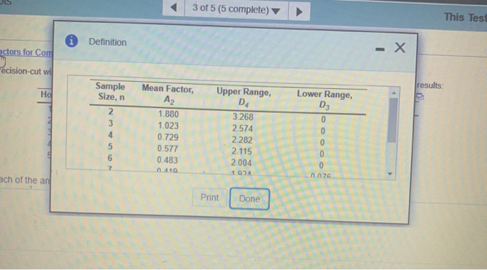 Sampling 44 pieces of precision-cut wire (to be
