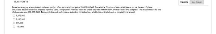 QUESTION 10 points SA Hanned med Value Task Name