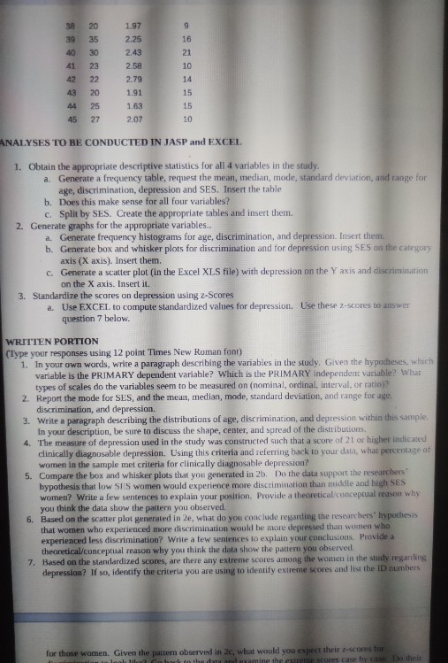 PLEASE ANSWER QUESTION 6 FROM WRITTEN PORTION