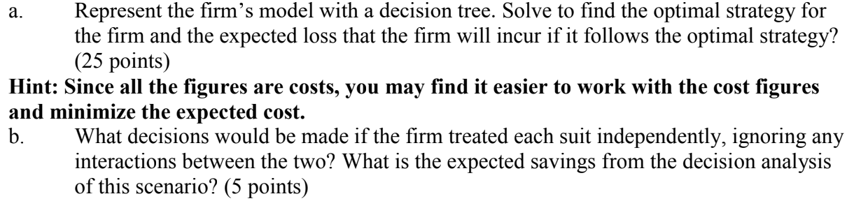 Problem 3: Decision Tree (30 points) It is