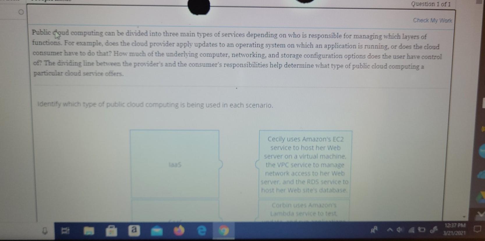 Blue boxes need to be matched left to right,