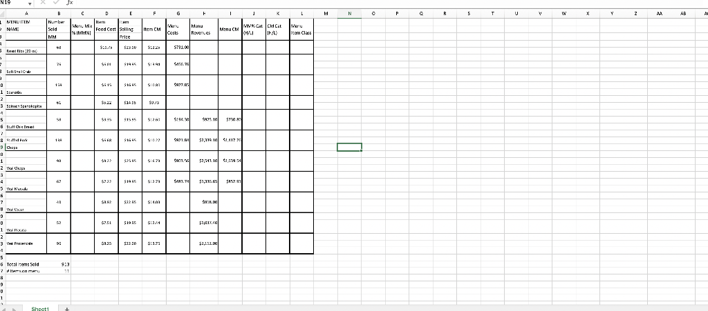 N19 JX B C E 1 L M N P R 5 U W Y Z AA AL AL 1