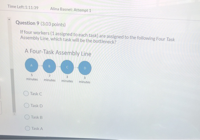 Question 33 (3.03 points) What would be the