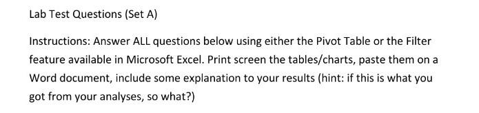 Management Information System Questions Lab Test