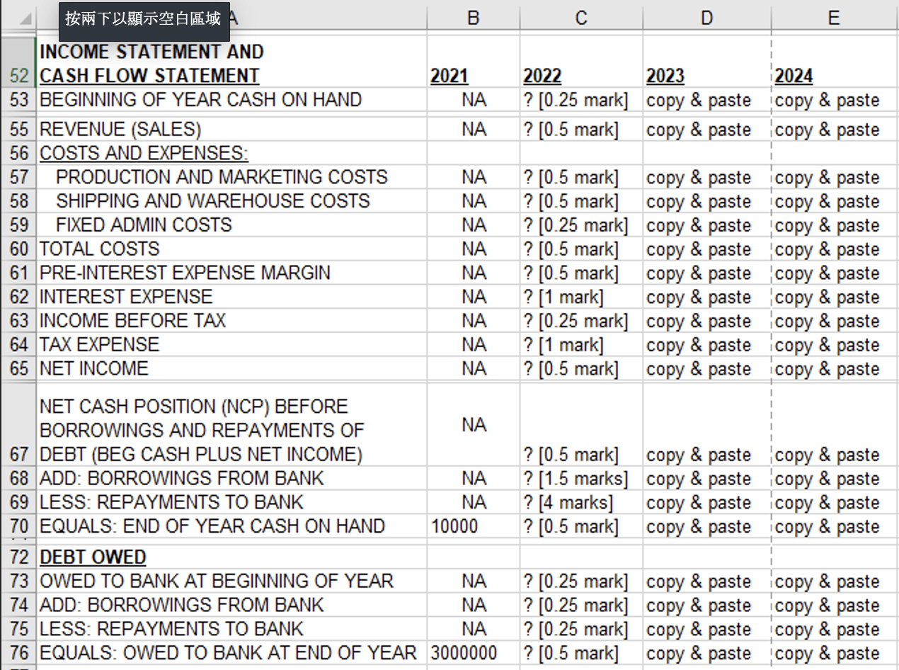 Question1 (40 marks) Refer to Table 1. Write the