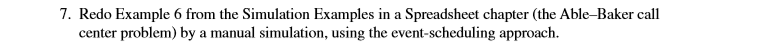 Discrete Event system simulation - chapter 3