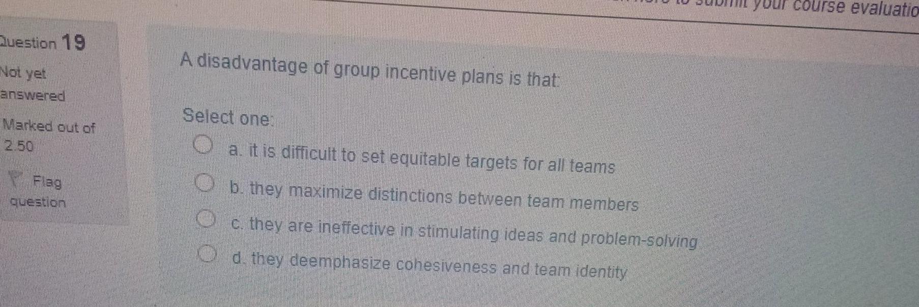 course... compensation management your course