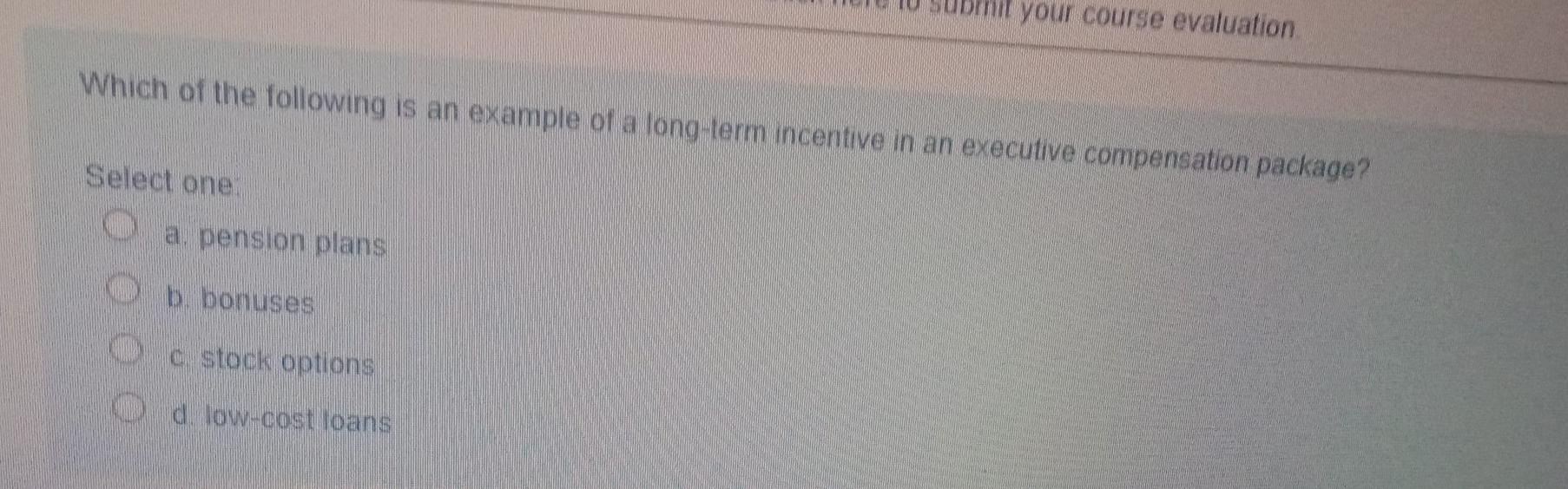 course... compensation management your course