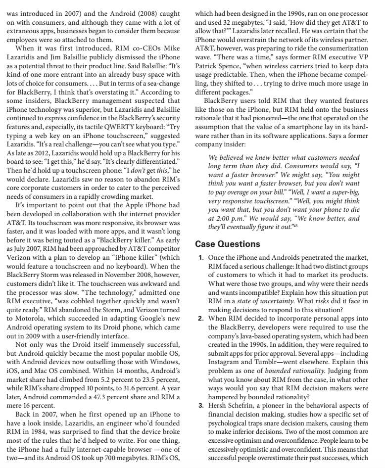 I NEED CASE QUESTIONS, PLEASE RESPOND TO AS MUCH