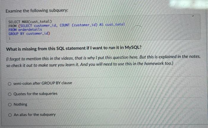 SQL requires the use of the command to enter data